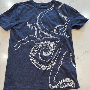Crewcuts glow in the dark octopus tee